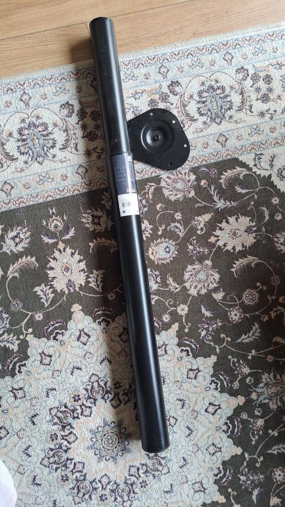 Duraline Tafelpoot Tess verstelbaar zwart 70-110 cm 2 stuks, Ophalen, Minder dan 50 cm, 100 tot 150 cm, Rond