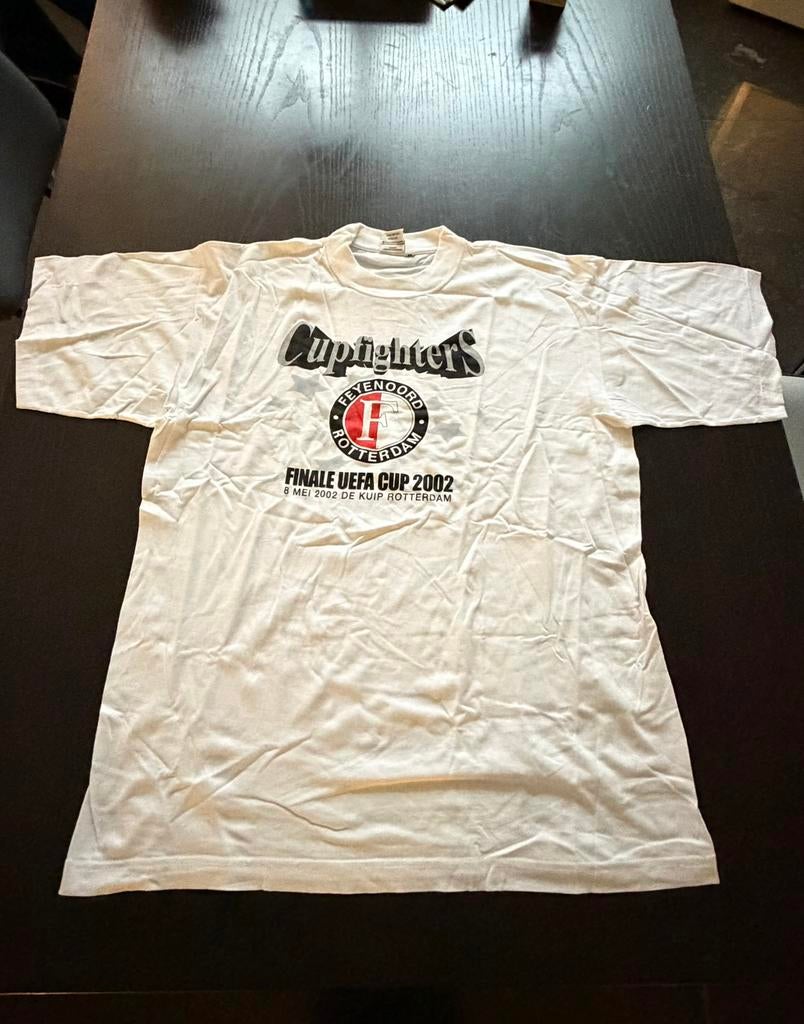 Feyenoord "Cuptighters" Shirt – Finale UEFA Cup 2002, Ophalen of Verzenden, Zo goed als nieuw