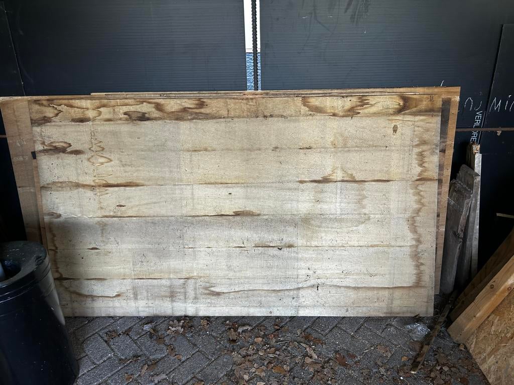 Triplex platen, Doe-het-zelf en Verbouw, Ophalen, Gebruikt, Minder dan 25 mm, Overige typen