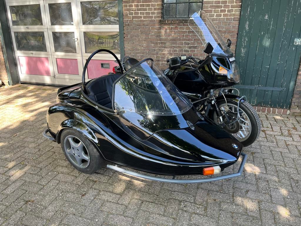 BMW R100RT met Diligence zijspan, 2 cilinders, LED Verlichting, Motorrijbewijs A, Gebruikt