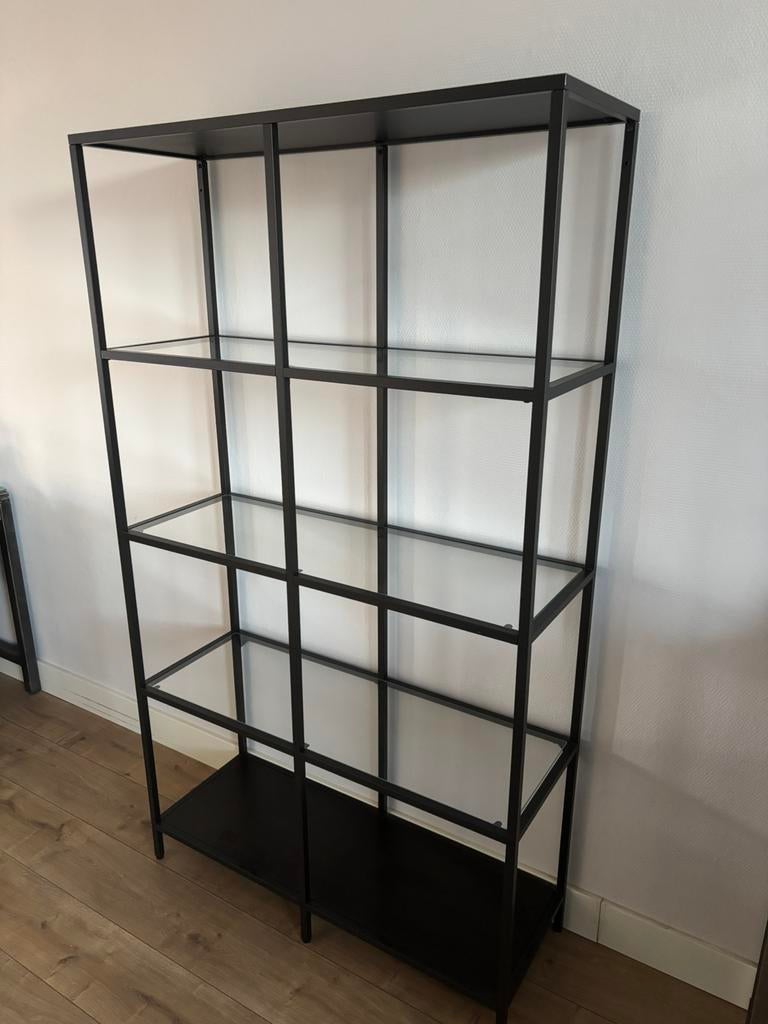 Ikea vitrinekast, Huis en Inrichting, Ophalen, Zo goed als nieuw, 25 tot 50 cm, 50 tot 100 cm