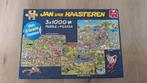 Jan van Haasteren 3x1000 stukjes, Ophalen of Verzenden, 500 t/m 1500 stukjes, Zo goed als nieuw, Legpuzzel