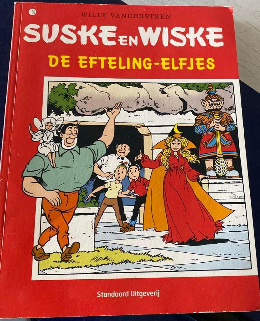 Suske en Wiske de efteling elfjes nr 168, Eén stripboek, Ophalen of Verzenden