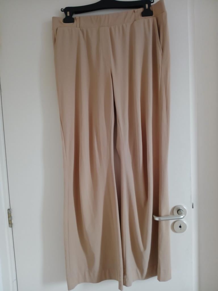 Studio Anneloes wijde broek xxl travelstof, Studio Anneloes, Beige, Ophalen of Verzenden, Zo goed als nieuw