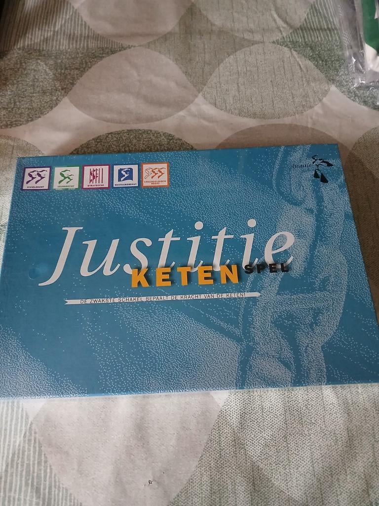 Spel nieuw in folie justitie, Ophalen, Nieuw