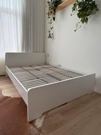 IKEA bed 140x200, Ophalen, Wit, Tweepersoons, 140 cm