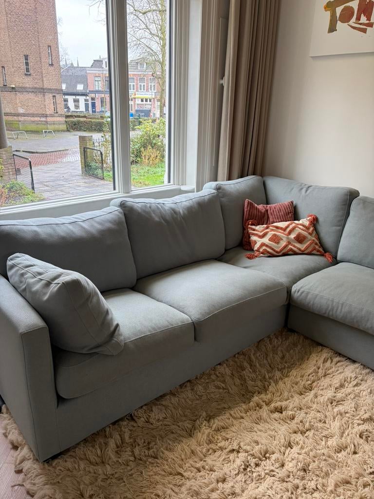 Heerlijke Hoekbank Mart Kleppe - 245x245, Ophalen, Gebruikt, Hoekbank, Landelijk