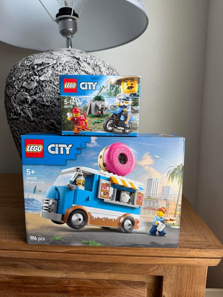 Lego City 60170 en 60452 - Nieuwe sets, Ophalen of Verzenden, Nieuw, Complete set, Lego