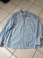 Overhemd La Martina 4x xl, Ophalen of Verzenden, Zo goed als nieuw, Blauw, Overige halswijdtes