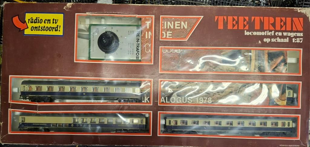 Lima treinset Rheingold, Hobby en Vrije tijd, Modeltreinen | H0, Ophalen of Verzenden, Gelijkstroom, Treinset, Lima