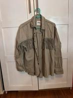 Spijker  jasje met franjes maat xs, Kleding | Dames, Ophalen of Verzenden, Zo goed als nieuw, Maat 34 (XS) of kleiner, Bruin