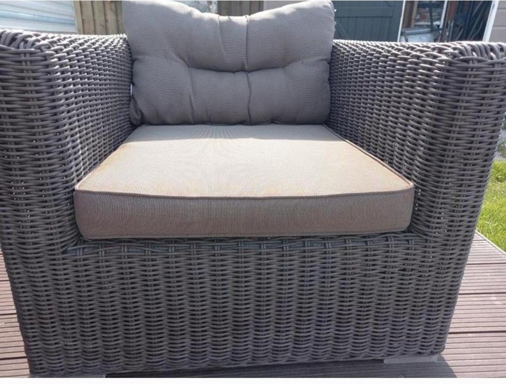 2x Sediamo Horeca Kwaliteit Lounge Stoelen, Ophalen, Gebruikt