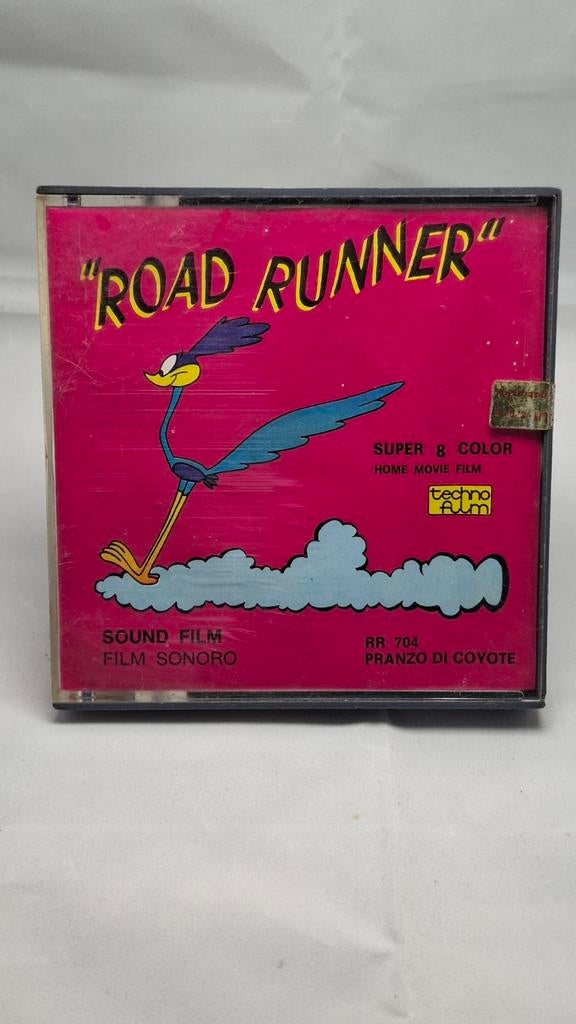 Road Runner Super 8 Kleurenfilm - Techno Film, Audio, Tv en Foto, Filmrollen, Ophalen of Verzenden, 8mm film