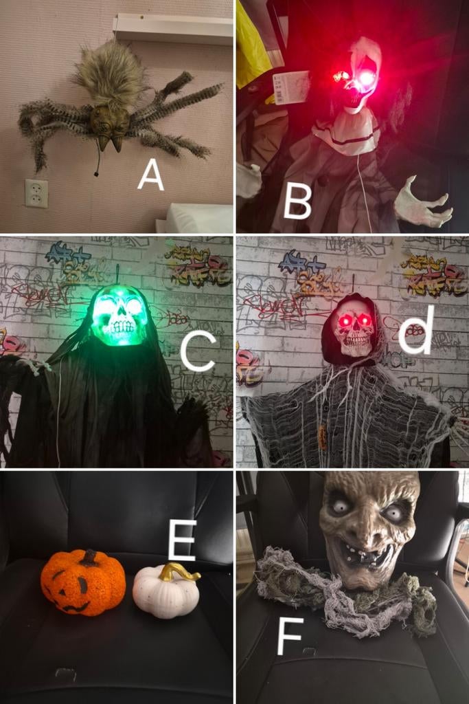 Halloween decoratie (prijs verschilt), Ophalen of Verzenden, Nieuw, Halloween of Griezel