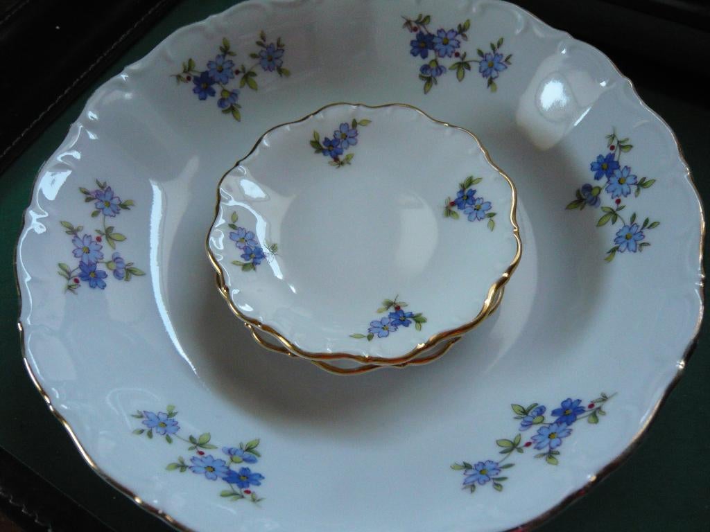 Seltman Weiden Bavaria schaal 19cm + 2 kleine van 9cm, Ophalen of Verzenden