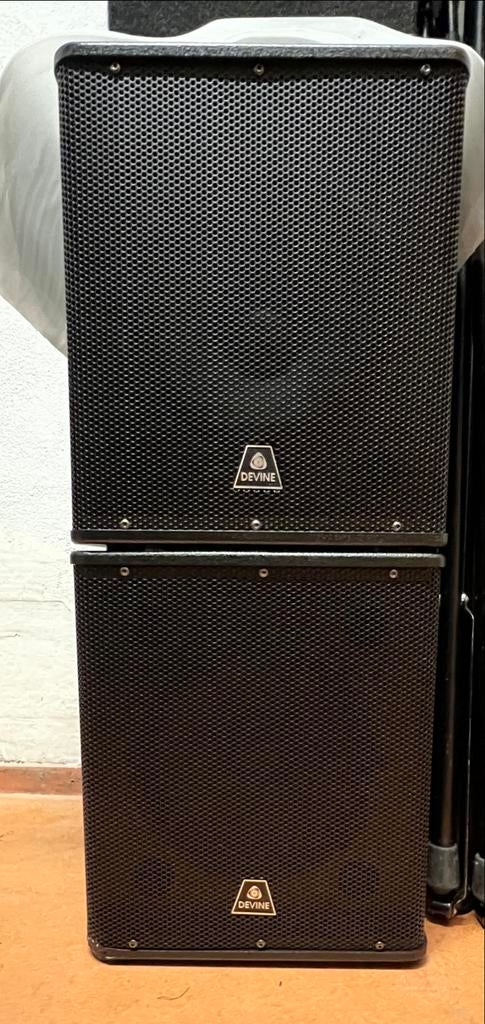 Devine Onyx 10SXA Actieve Subwoofers, Overige merken, Ophalen of Verzenden, Zo goed als nieuw, 120 watt of meer