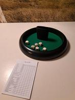 Dobbelbak met schudbeker en dobbelstenen, Ophalen of Verzenden, Zo goed als nieuw