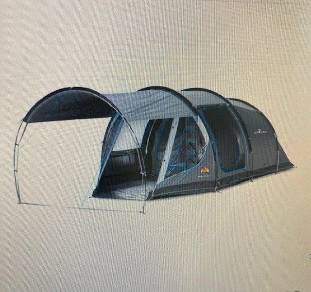 Safari Blackhawk 300 De luxe tunneltent, Ophalen, Gebruikt, Tot en met 4