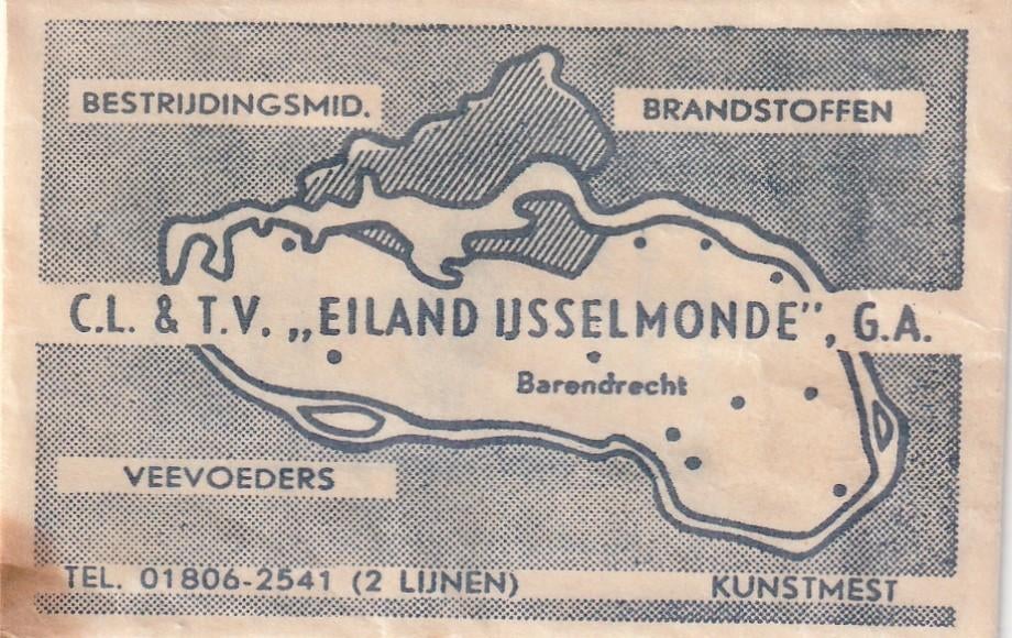 Suikerzakje #804 : Eiland IJsselmonde Barendrecht, Verzenden, Nederland
