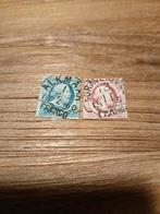 Postzegels - Eerste 2 van Nederland, Postzegels en Munten, Ophalen of Verzenden, T/m 1940, Gestempeld