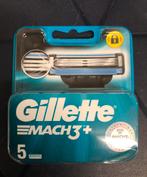 Gillette Mach 3 5 pack, Ophalen of Verzenden, Nieuw, Gehele gezicht, Verzorging