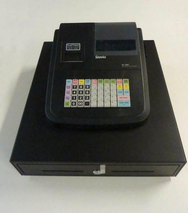 Kassa Kasregister Sam4S ER-180U met brede Geldlade !, Diversen, Typemachines, Nieuw, Ophalen of Verzenden