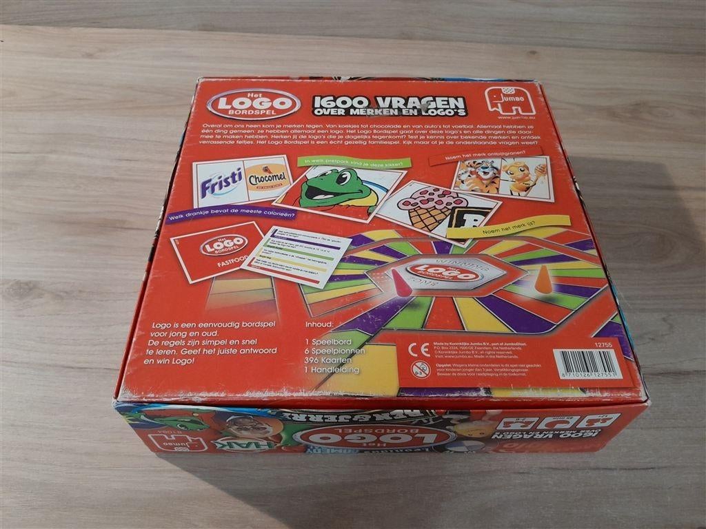 het logo bordspel - s5653, Hobby en Vrije tijd, Gezelschapsspellen | Bordspellen, Ophalen of Verzenden, Zo goed als nieuw