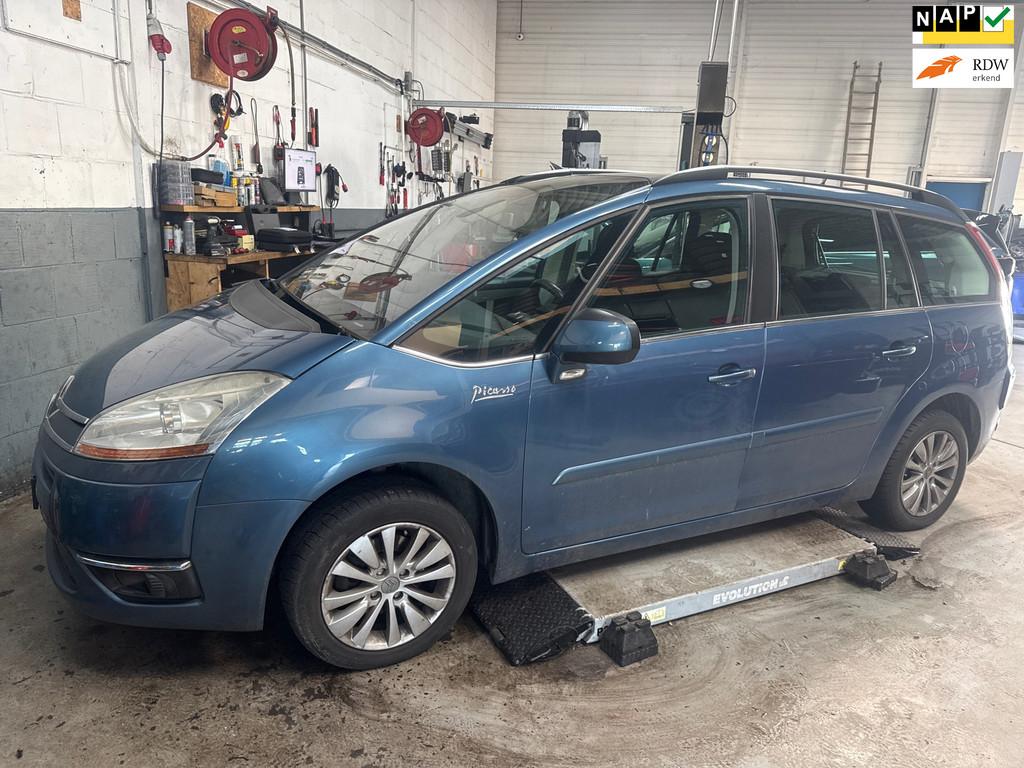 Citroen Grand C4 Picasso 1.6 VTi Dynamique 7p. MOTOR STUK, Citroën, Blauw, Handgeschakeld, 1598 cc