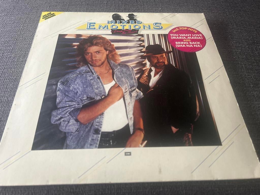 Lp Mixed Emotions - Deep From The Heart, Ophalen of Verzenden