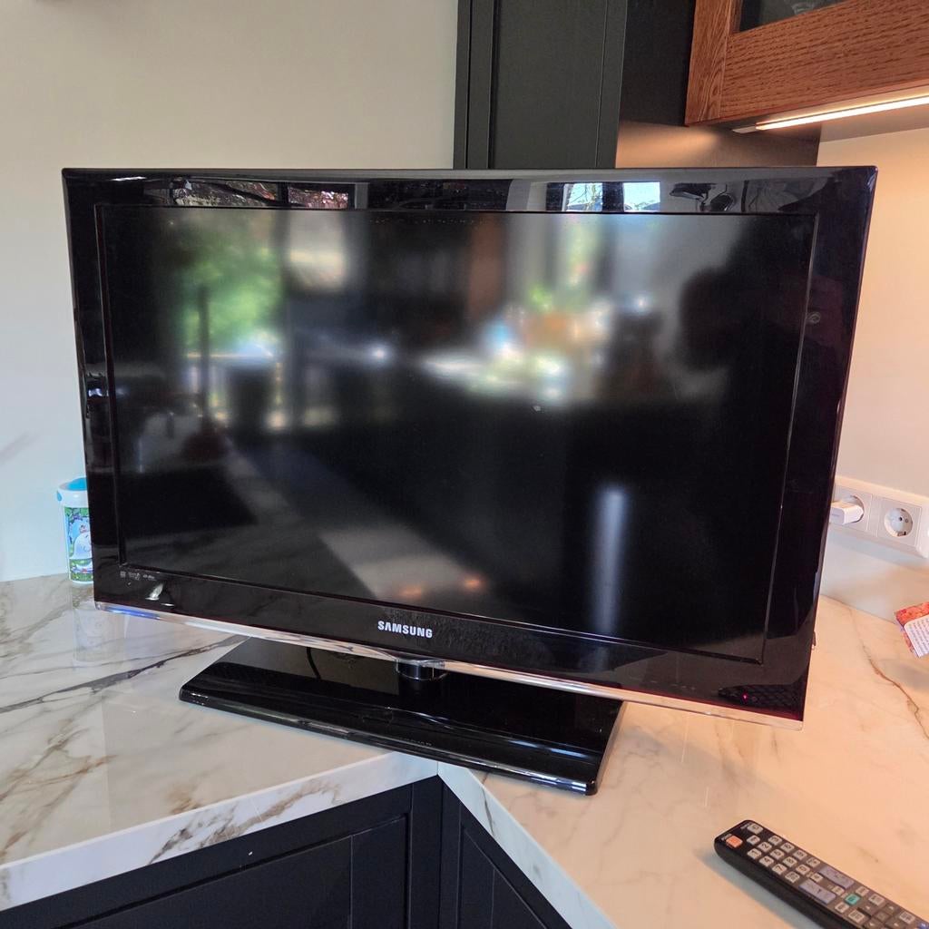 Samsung 32 inch Full HD LCD TV LE32C530F1W, Ophalen, Gebruikt, 50 Hz, LCD