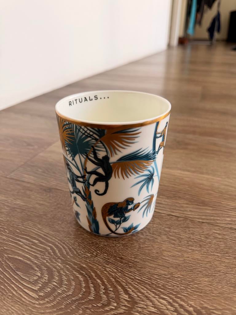 Rituals Luxury Candle Holder Wild Jungle - New, Huis en Inrichting, Overige materialen, Wit, Nieuw, Ophalen of Verzenden