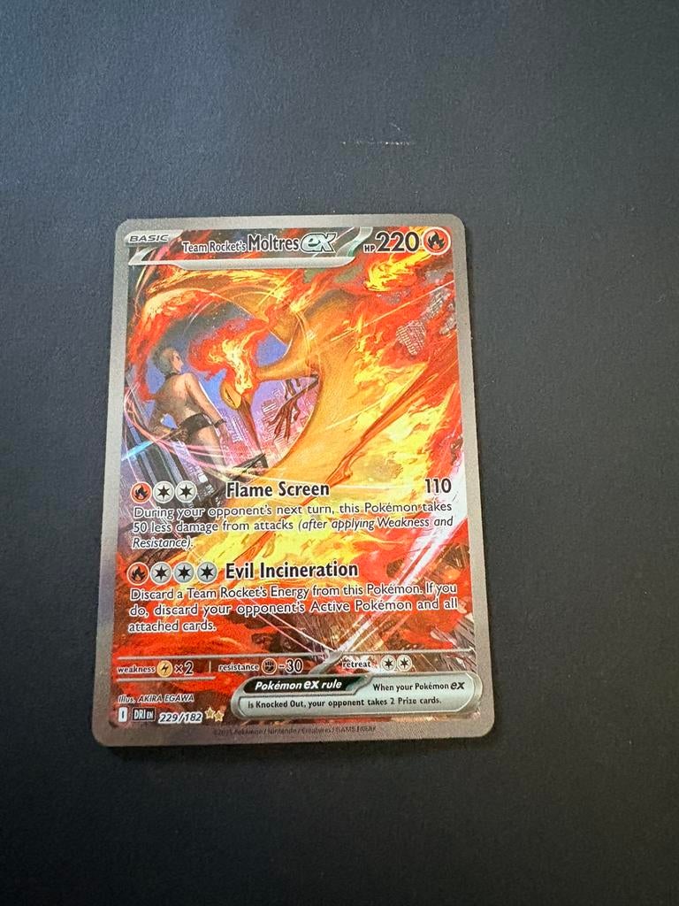 Team rocker’s Moltres ex, Ophalen, Nieuw