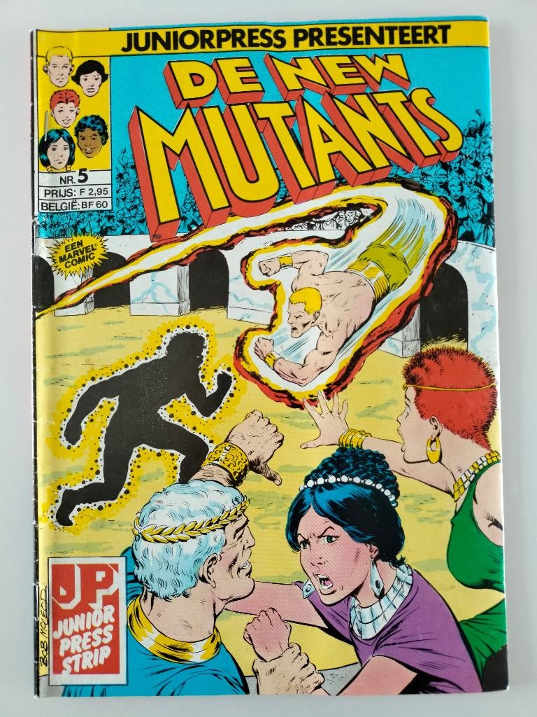New Mutants #5 (NL), Boeken, Strips | Comics, Amerika, Ophalen of Verzenden, Junior Press, Gelezen