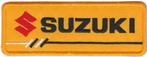 Suzuki stoffen opstrijk patch embleem #17, Motoren, Ophalen of Verzenden, Nieuw