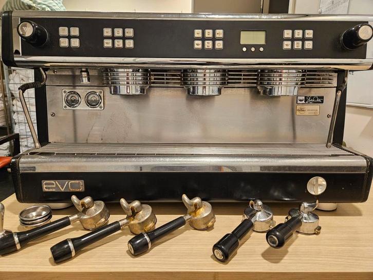 Dalla Corte EVO professionele espressomachine., Witgoed en Apparatuur, Koffiezetapparaten, Gebruikt, Gemalen koffie, Espresso apparaat