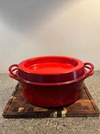 Le creuset Doufeu 32CM ZGAN, Ophalen of Verzenden, Zo goed als nieuw, Overige materialen