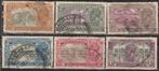 India Michel nr. 124-129 Gebruikt, Verzenden, Gestempeld, Zuid-Azië