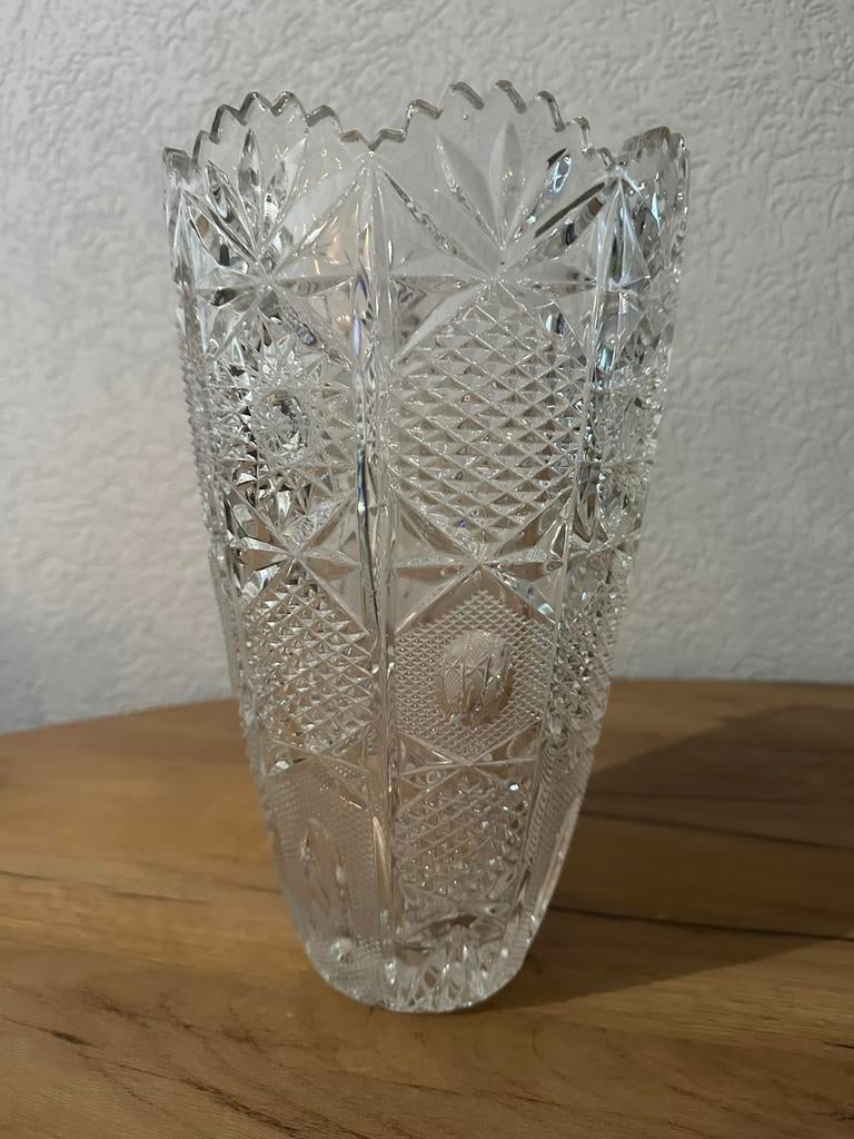 Kristallen vaas vintage, Ophalen