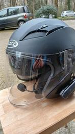 Rocc jethelm met intercomset maat L ZGAN, Motoren, Overige merken, Dames, Jethelm, Ophalen of Verzenden