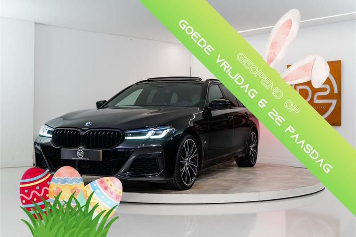 BMW 5 Serie Touring 540i xDrive High Executive M Sport 334PK, Auto's, BMW, Bedrijf, Te koop, 5-Serie, 360° camera, 4x4, ABS, Achteruitrijcamera