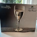 Kristallen glazen linea michelangelo 6 stuks, Ophalen of Verzenden, Zo goed als nieuw, Overige typen