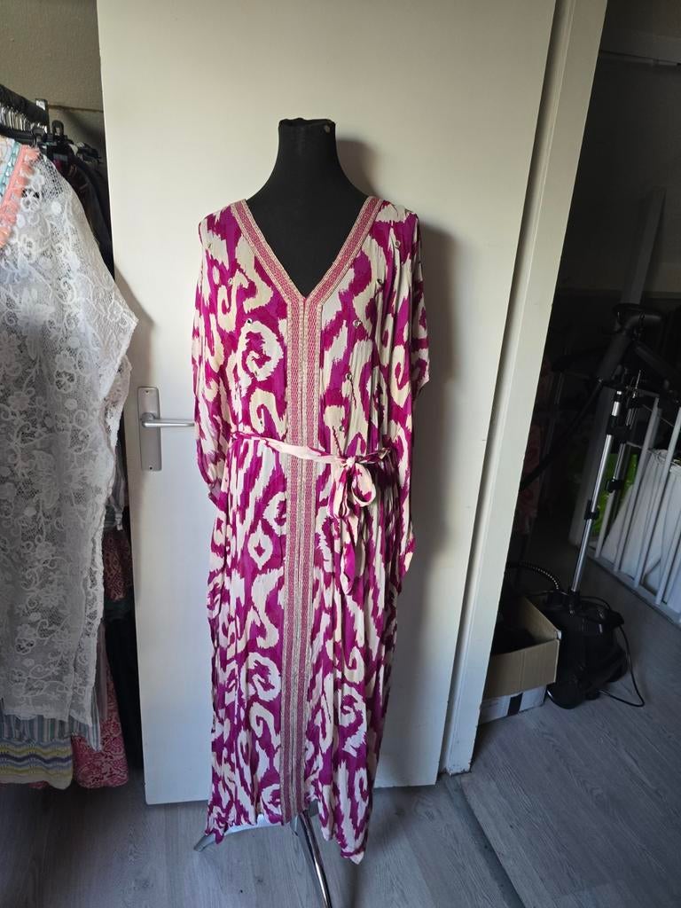 Strand kaftan cover jurk, Kleding | Dames, Maat 38/40 (M), Overige kleuren, Nieuw, Ophalen of Verzenden