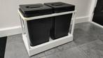 Ikea hallbar uittrekbare houder + 2x10l emmers, Ophalen, Gebruikt, Kunststof, Minder dan 50 cm