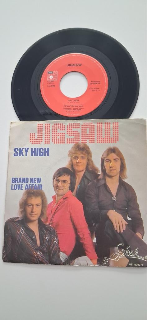 Jigsaw - Sky high, 7 inch, Single, Ophalen of Verzenden, Zo goed als nieuw