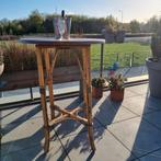 Rotan statafel, Huis en Inrichting, Tafels | Statafels, Ophalen, Gebruikt