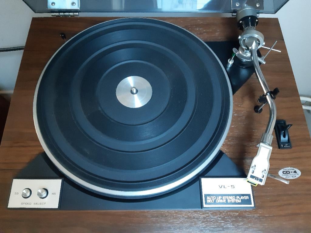 Jvc VL5 vintage platenspeler, Ophalen, Gebruikt, Platenspeler, Overige merken