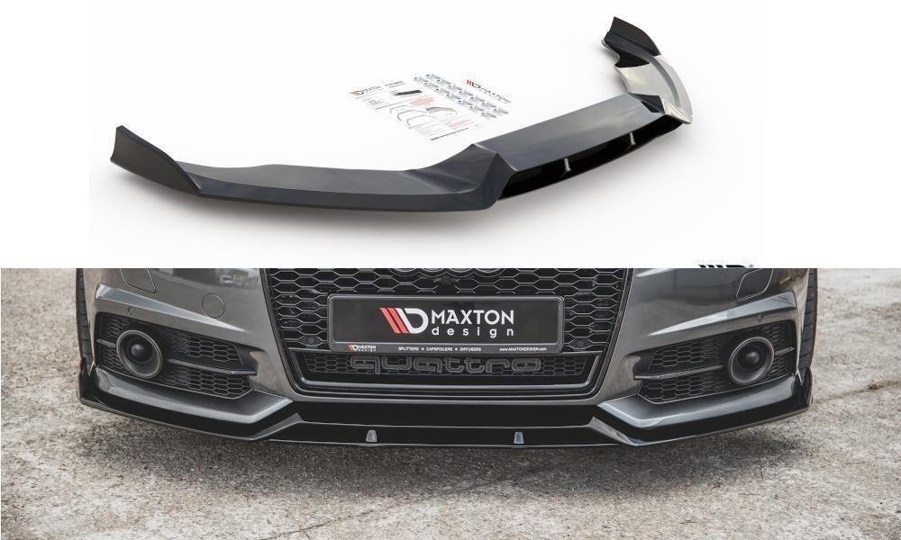 Maxton Design Spoiler Splitter Voor Audi S6 / A6 S Line C7, Verzenden, Automotive Parts, A.parts@hotmail.nl, Trasmolenlaan 12 3447 GZ Woerden