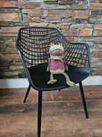 Webbing kuip stoel kunststof / metaal als Nieuw kinder model, Ophalen, Zwart, Zo goed als nieuw, Eén