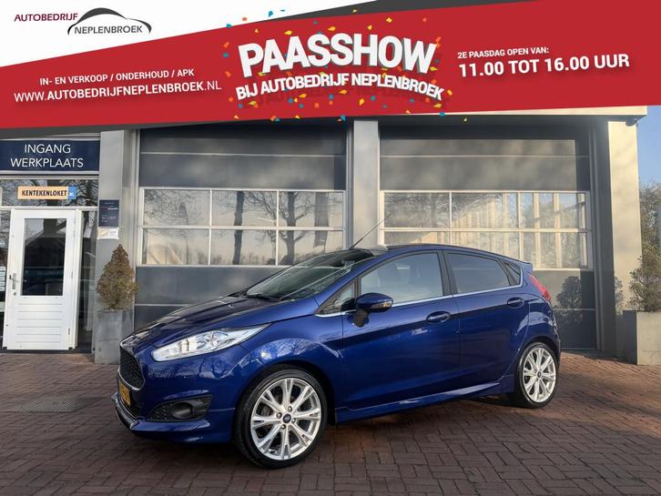 Ford Fiesta 1.0 EcoBoost Titanium Bj 2014 km 99.608 Clima,14, Auto's, Ford, Bedrijf, Te koop, Fiësta, ABS, Achteruitrijcamera