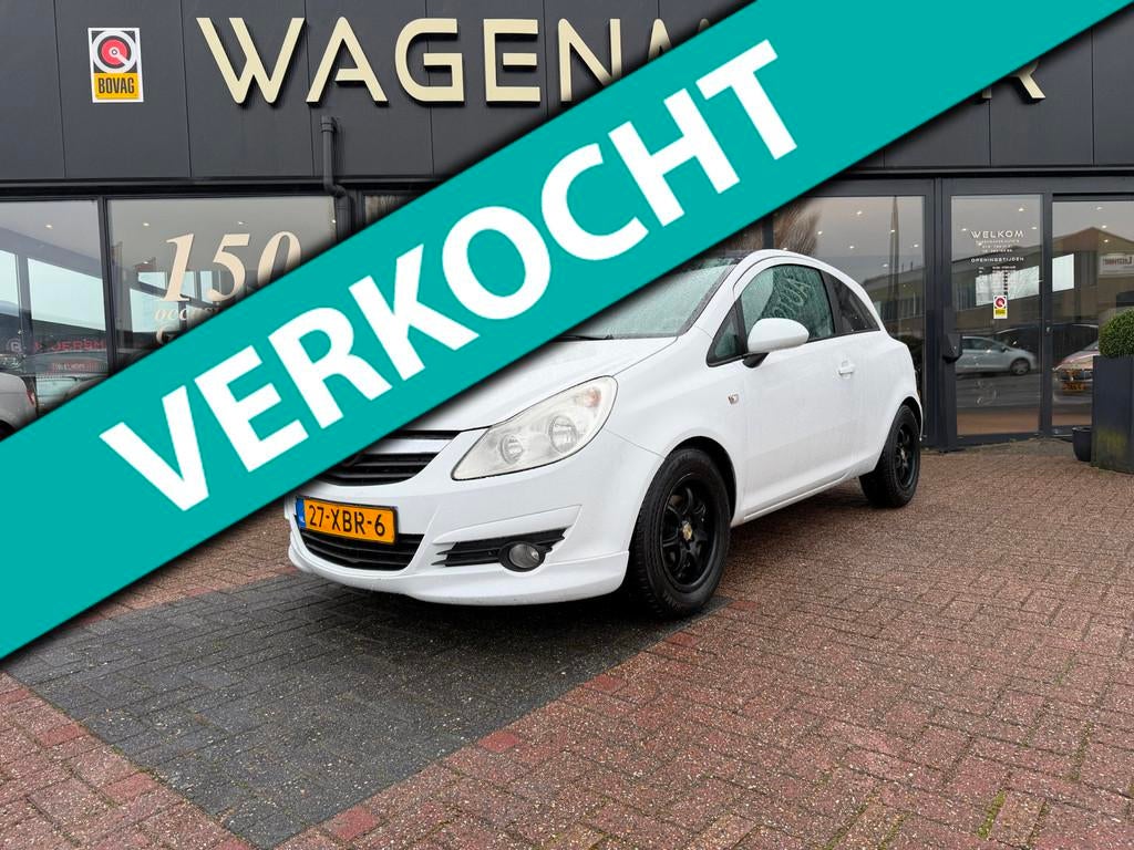 Opel Corsa 1.2-16V Selection Carplay|Simpel en goed onderhou, Auto's, Opel, Voorwielaandrijving, Euro 5, 1229 cc, Wit